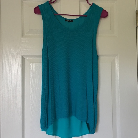 Apt. 9 Tops - Teal Apt 9 Tank